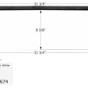 ICON Vehicle Dynamics Step Trim, Vehicle Fitment: Travelaire Models, 31-3/4 Inch Length X 9-1/8 Inch Width, Polar White, Single – 12674