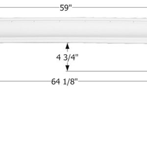 ICON Vehicle Dynamics Fender Skirt, Tandem Axle, Vehicle Fitment: Various Lance/ Fleetwood/ Pioneer Models – 12826