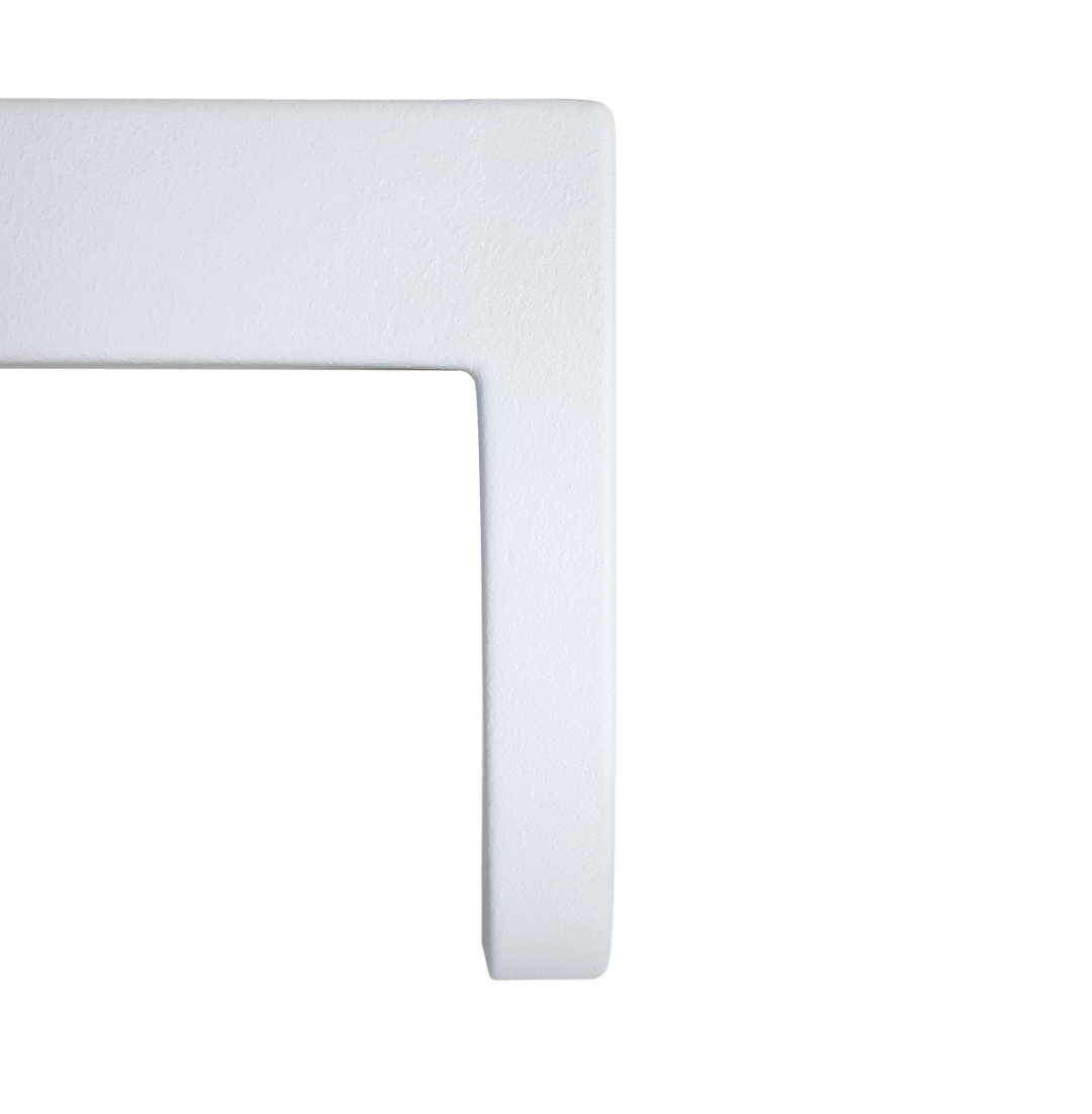 ICON Vehicle Dynamics Step Trim, 31 Inch Length X 10-3/4 Inch Width, Polar White, Plastic – 14414
