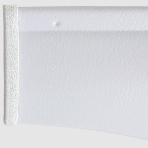 ICON Vehicle Dynamics Fender Skirt End Cap, Used for Slides or Other Fender Skirt Separations, 12 Inch Length, White, Single – 14516