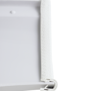 ICON Vehicle Dynamics Fender Skirt End Cap, Used for Slides or Other Fender Skirt Separations, 12 Inch Length, White, Single – 14516