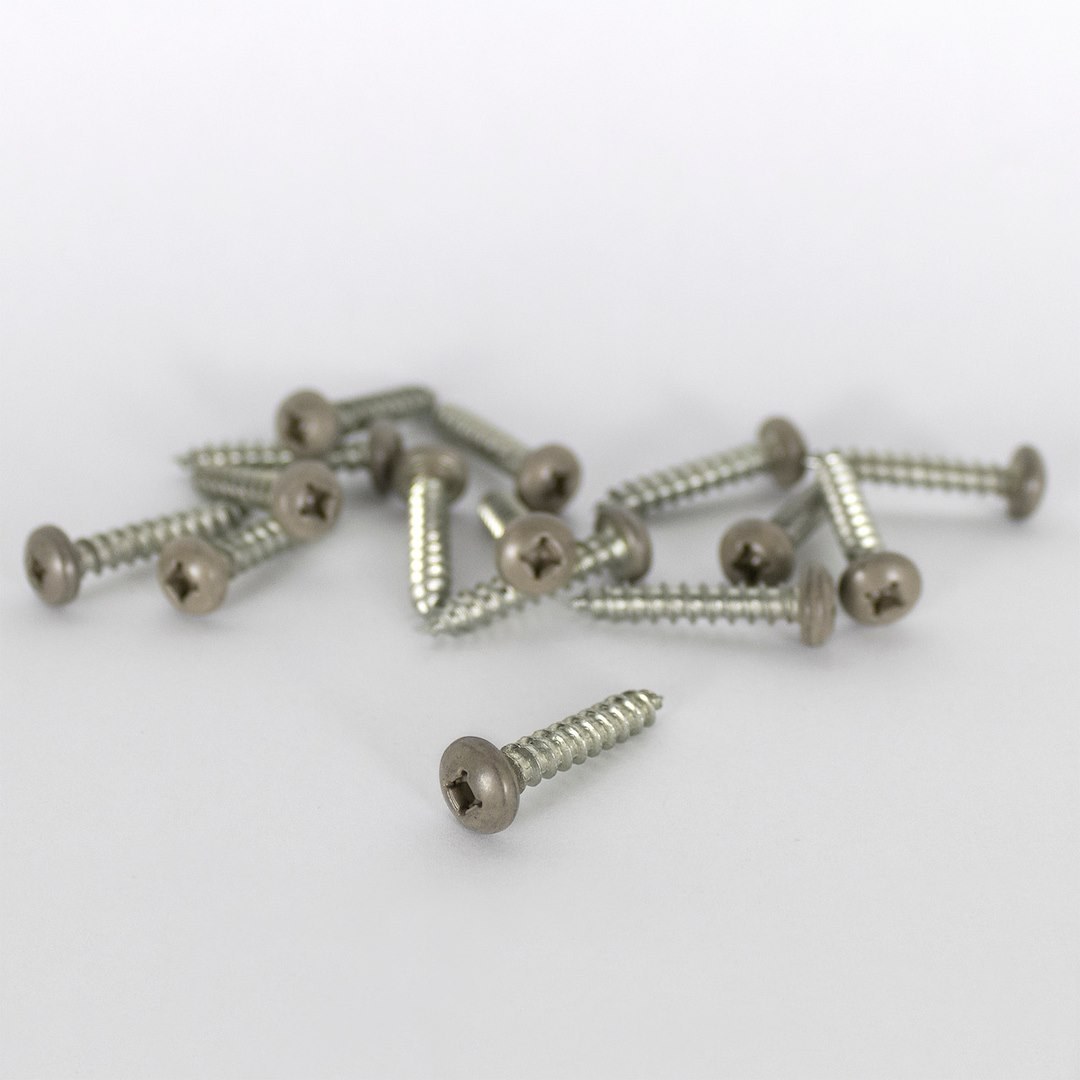 ICON Vehicle Dynamics Screw, Color Coordinated Screw, Used for Installing Fender Skirts or Other Icon Component, 1 Inch Length, Pan Head – 14962