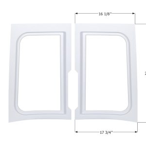 ICON Vehicle Dynamics Window Trim, Suitable for Specific Windows Installed on Airstreams from 1969 to 1993 – 15449