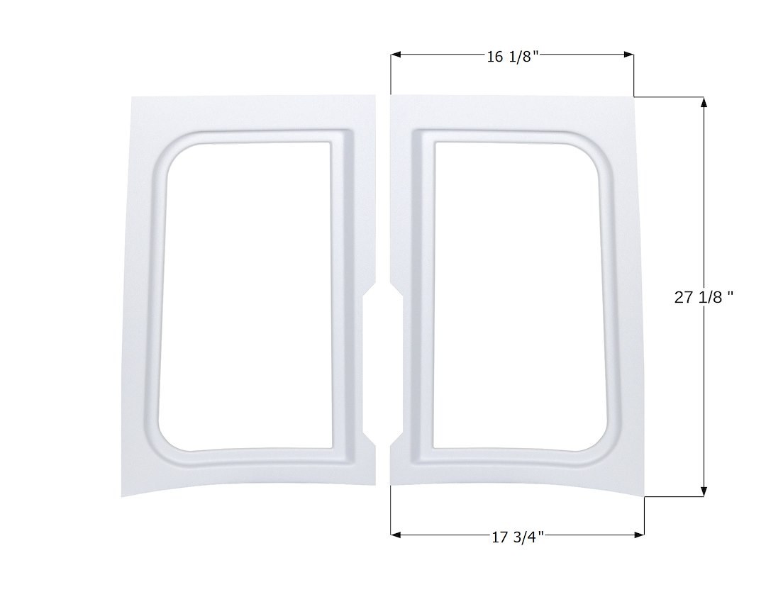 ICON Vehicle Dynamics Window Trim, Suitable for Specific Windows Installed on Airstreams from 1969 to 1993 – 15449
