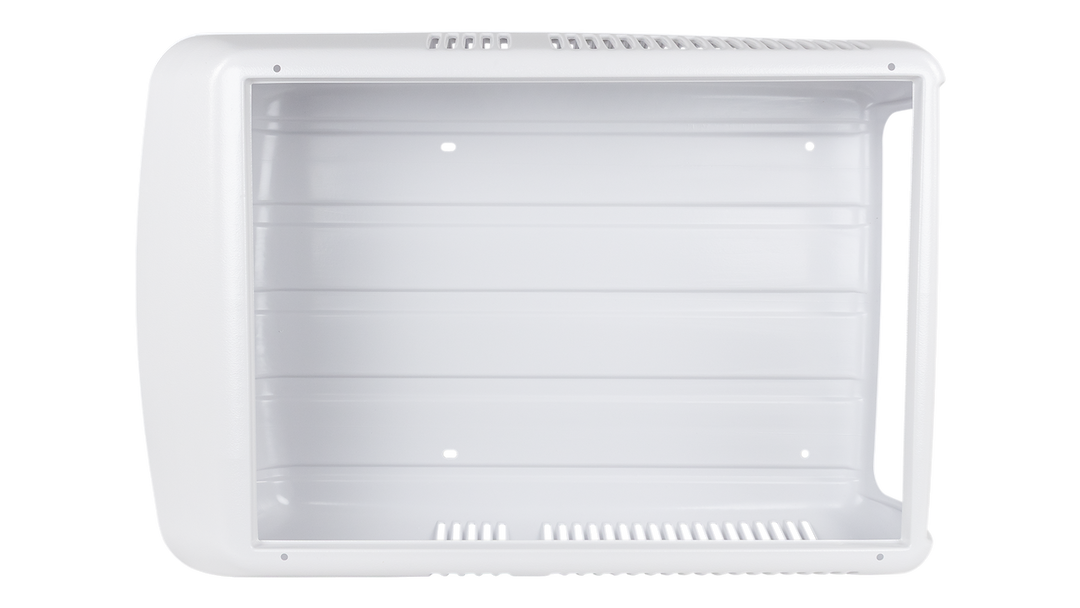 ICON Vehicle Dynamics Air Conditioner Shroud, Replacement Shroud for Coleman-Mach 8000 Series Air Conditioners, Aerodynamic Design – 15981