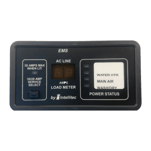 Intellitec Power Management System Monitor Display Panel, Use with Intellitec Smart Energy Management System Display Panel, 50 Amp – 00-00903-150