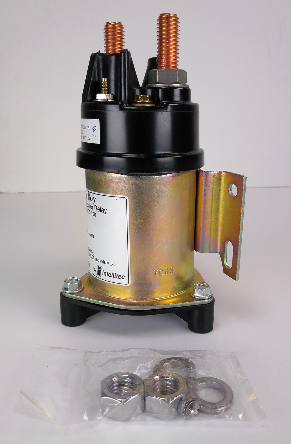 Intellitec Battery Isolator Solenoid, 200 Amp/ 12 Volt – 77-90006-120
