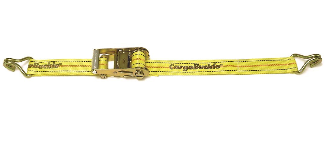 Immi Tie Down Strap, Cargobuckle ®, Cargo, 20 Foot Length X 2 Inch Width, With Ratchet, 2233 Pound Load Capacity, 6600 Pound Break Strength – F14069