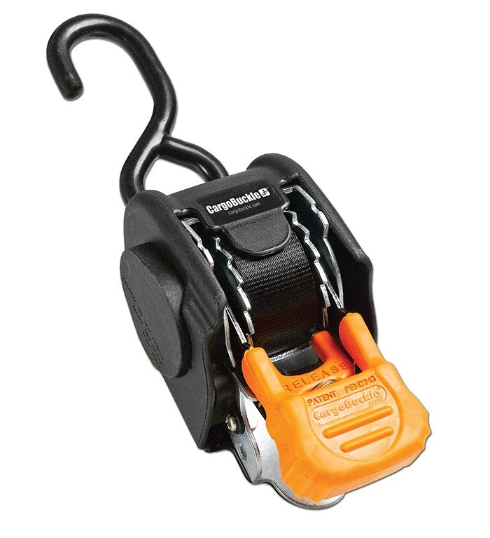 Immi Tie Down Strap, Cargobuckle ®, Cargo, 72 Inch Length X 2 Inch Width, With Retractable Ratchet, 1167 Pound Load Capacity – F18800