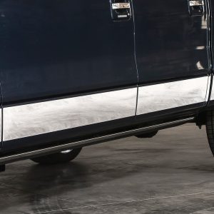 Ici Stainles Rocker Panel Molding, 6 Pieces, Polished, Stainless Steel, 4-1/2 Inch Width – T0113-304M