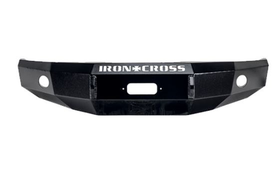 Ironcross Bumper, Heavy Duty Base, One Piece Design, With Mounting Hardware, Without Grille Guard, With Standard Internal Winch Mount – 20-525-20