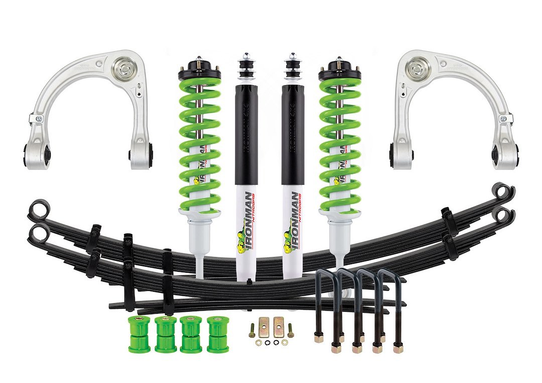 Ironman 4×4 Lift Kit Suspension, Nitro, 2 Inch Front Lift, 2 Inch Rear Lift – TOY066ABKGS2P