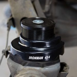 Ironman 4×4 Air Ride Conversion Mount, For Use When Converting from Air Ride to Coil Spring, With Spring Seats/ Bump Stops/ Hardware – 1218ADK