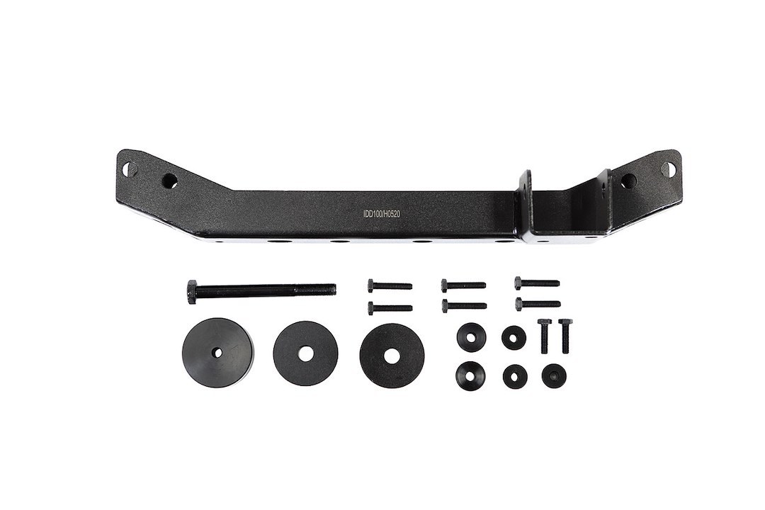 Ironman 4×4 Differential Lowering Kit, For Use with 1 Inch Lift and Higher, Steel, With Brackets/ Spacers/ Installation Hardware – IDD100