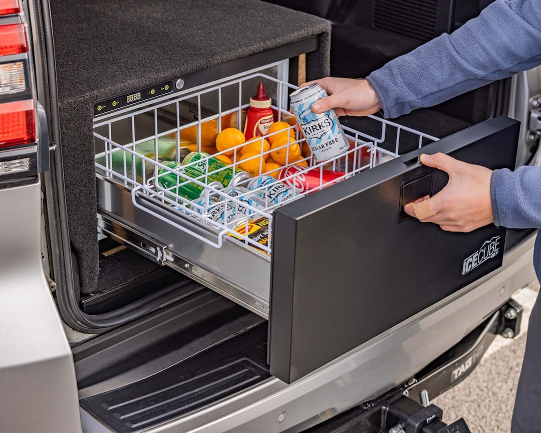 Ironman 4×4 Refrigerator, Icecube, Single Compartment, Portable, 40 Liter/ 1.41 Cubic Foot – IFRIDGE40LMDR