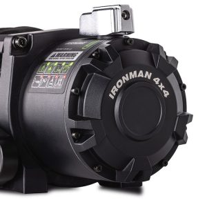 Ironman 4×4 Winch, Frontier, Vehicle Mounted, Vehicle Recovery, 12 Volt Electric, 9500 Pound Line Pull Capacity – IMW9500MSR