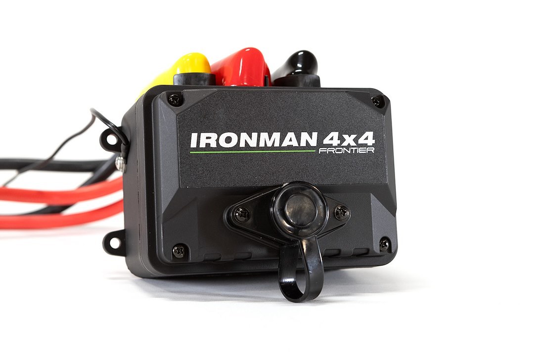Ironman 4×4 Winch, Frontier, Vehicle Mounted, Vehicle Recovery, 12 Volt Electric, 9500 Pound Line Pull Capacity – IMW9500MSR