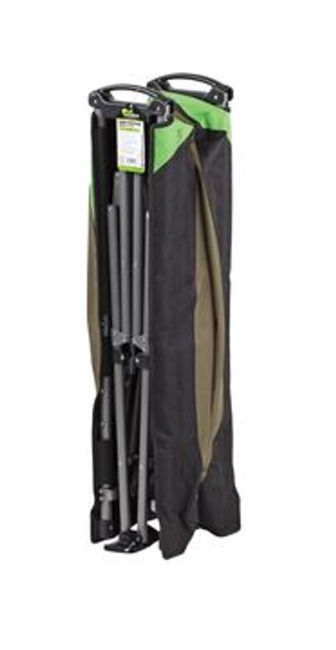 Ironman 4×4 Camping Bed, Foldable, 79 Inch Length X 29 Inch Width X 18 Inch Height, Canvas, Tan, Steel Frame, 330 Pound Weight Capacity – IQFS001