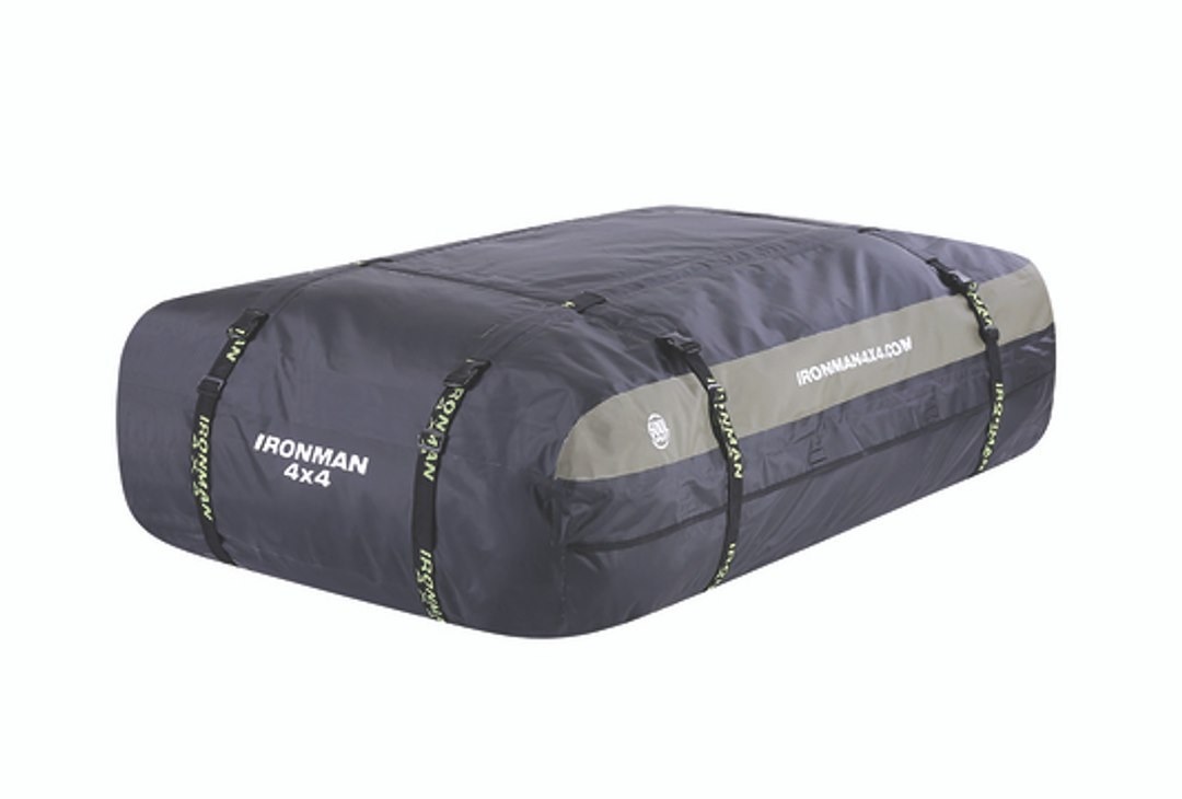 Ironman 4×4 Cargo Carrier, Bag Style, Compatible with Roof Rack/ Luggage Basket/ Tray, 600 Liter Capacity – IRLB600