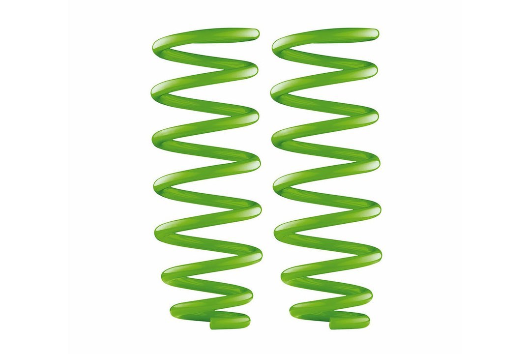 Ironman 4×4 Coil Spring, 2 Inch Lift, Powder Coated, Green, Set of 2 – TOY056B