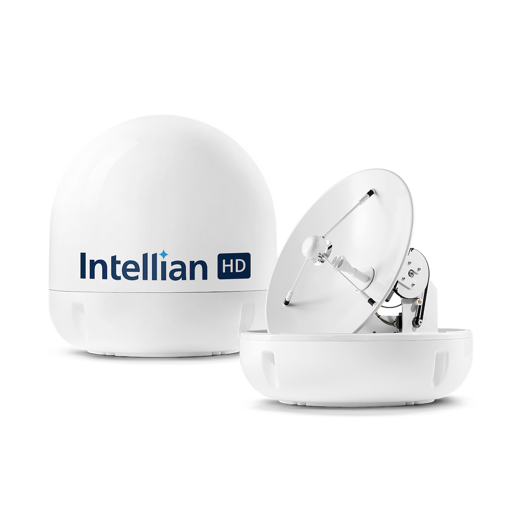 Intellian Satellite TV System, S6HD, Auto Skew, Compatible with Ku-Ka-Band 2-AXIS Satellite TV Service – B4-639HD
