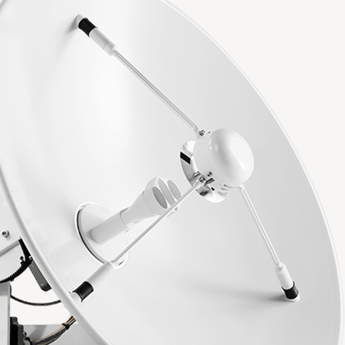 Intellian Satellite TV System, S6HD, Auto Skew, Compatible with Ku-Ka-Band 2-AXIS Satellite TV Service – B4-639HD