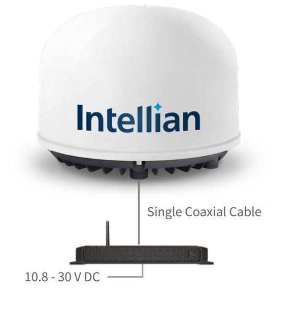 Intellian Satellite Network Terminal, Iridium Certus® C700 – C1-70-A00S