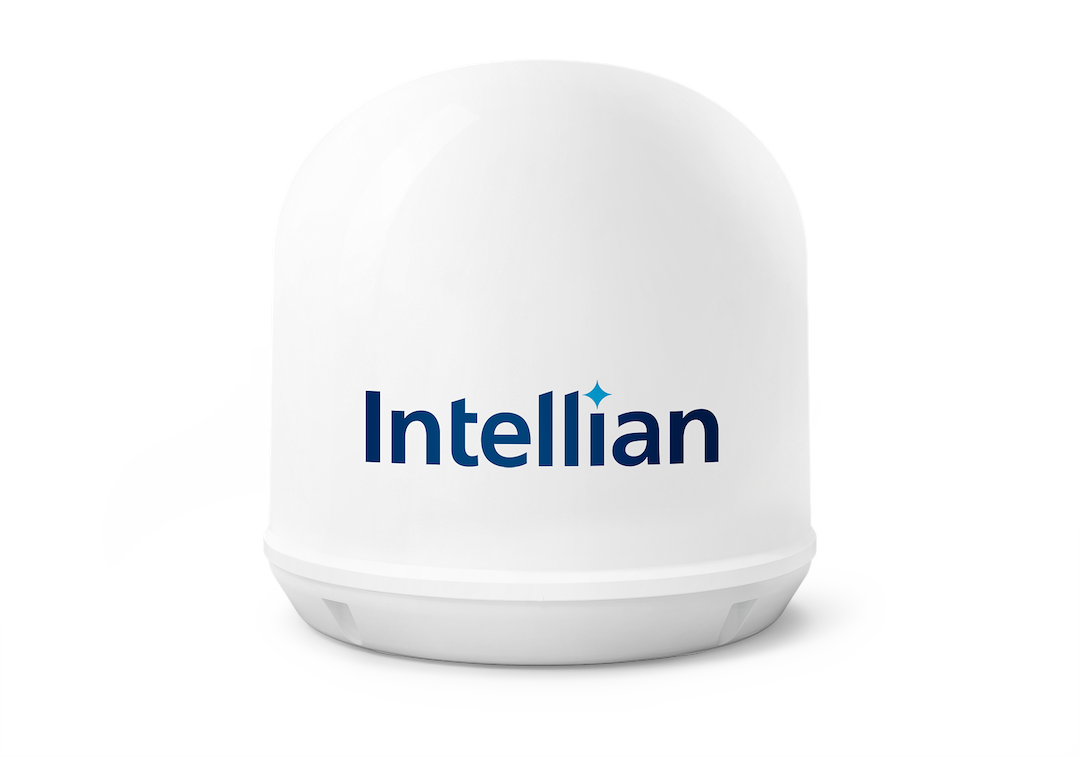 Intellian Wifi Antenna, Fleet One, With Wifi Router, 802.11 B/ G Connectivity, 1626.5 to 1675 Mhz Tx/ 1518 to 1559 Mhz Rx Frequency – F4-A100-S