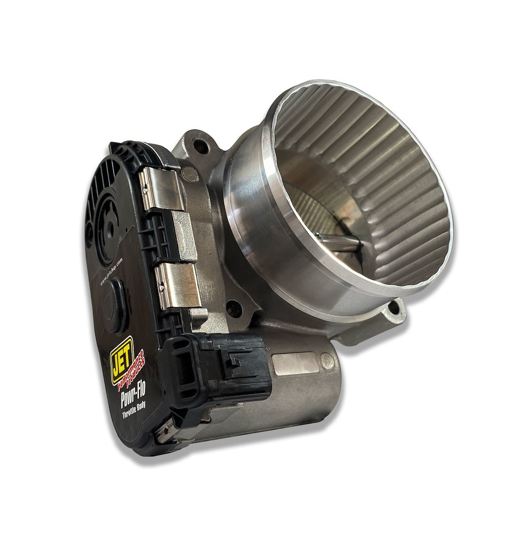 Jet Chips Throttle Body, Powr-Flo, Natural, 356 Cast Aluminum – 76146