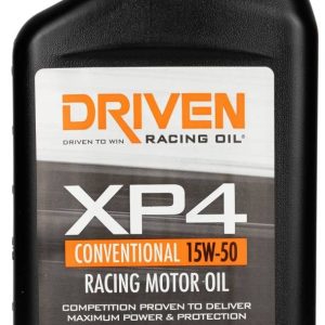 Driven Race Oil, XP4 Series, SAE 15W-50, Conventional, 1 Quart Bottle, Single – 00506