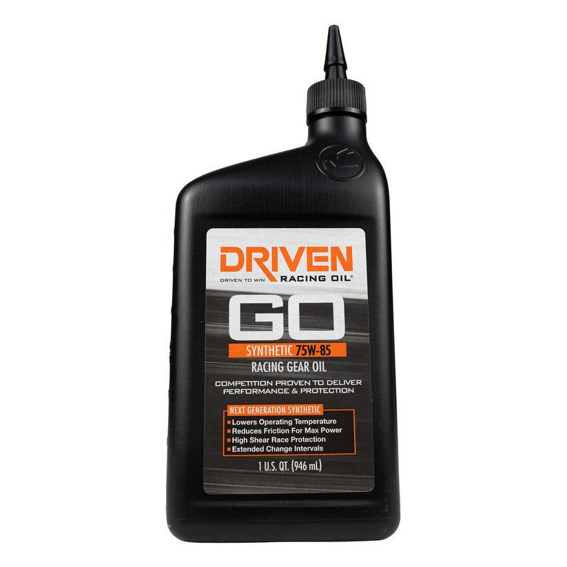 Driven Race Gear Oil, Racing Gear, Single, 1 Quart Bottle, SAE 75W-85, Synthetic – 00830