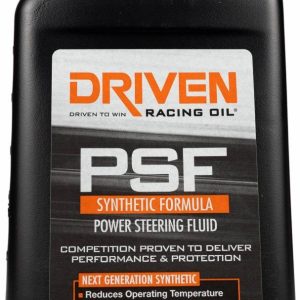 Driven Race Power Steering Fluid, Single, 1 Quart Bottle, Synthetic – 01306