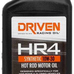 Driven Race Oil, HR4 Series, SAE 10W30, Synthetic, 1 Quart Bottle, Single, High Performance – 01506