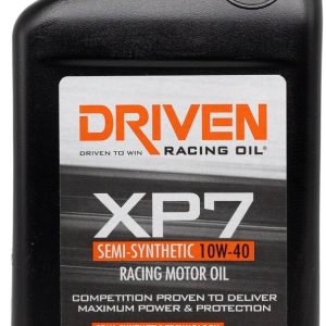 Driven Race Oil, XP7 Series, SAE 10W40, Semi-Synthetic, 1 Quart Bottle, Single – 01706