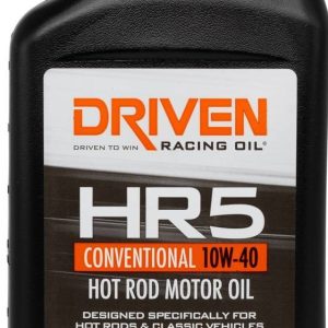 Driven Race Oil, Hr Series, SAE 10W40, Conventional, 1 Quart Bottle, Single – 03806