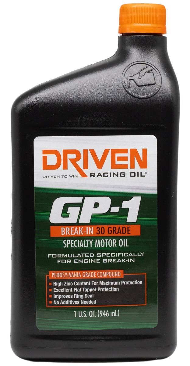 Driven Race Break-IN Oil, GP1 Series – 19336