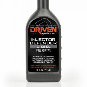Driven Race Fuel Additive, For Diesel, Injector Defender, Treats Up to 50 Gallons of Diesel Fuel, Single, 10 Ounce Bottle – 70080
