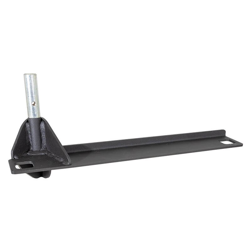 Jotto Cargo Laptop Mount, Jotto Desk ®, Floor Mount, Pivoting, 15-5/8 Inch to 19-3/4 Inch Adjustable Height, Black – 425-5057