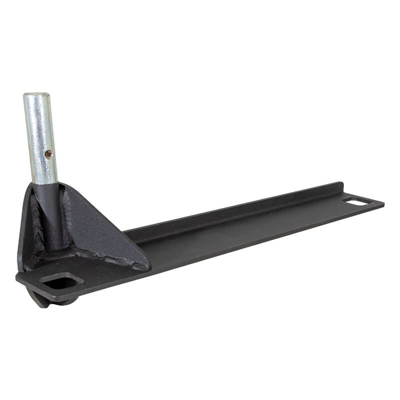 Jotto Cargo Laptop Mount, Jotto Desk ®, Floor Mount, Pivoting, 15-5/8 Inch to 19-3/4 Inch Adjustable Height, Black – 425-5057