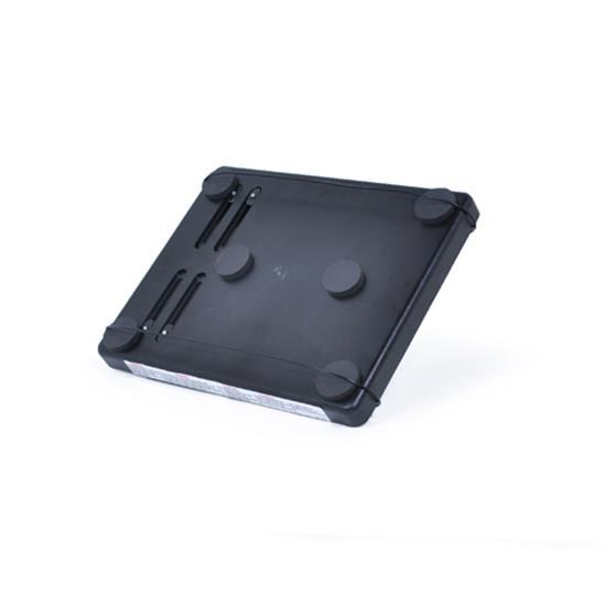 Jotto Cargo Laptop Mount Base, Cable-Dock ® Desktop, Mounts to Articulated or Straight Arm, Black, ABS, With Two 22 Inch Cable – 425-5215