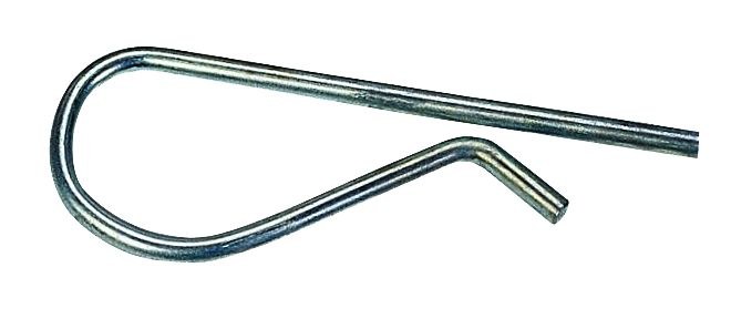 JR Products Trailer Hitch Pin Clip, Replacement for Sway Control Pin, Zinc Plated, Steel, 5/32 Inch X 2-7/8 Inch, Set of 2 – 01004