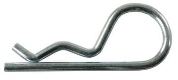 JR Products Trailer Hitch Pin Clip, Use to Secure Jr Products Standard Hitch Pin, Chromatic Plated, Steel, 5/8 Inch Length – 01014