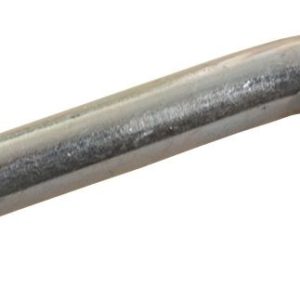 JR Products Trailer Hitch Pin, Bent Pin, 1/2 Inch Diameter, 2-3/8 Inch Usable Length, For Use with Class I/ II Hitches, Chrome Plated, Steel – 01124