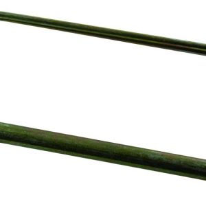 JR Products Trailer Coupler Safety Pin Clip, 1/4 Inch Diameter, 3-1/2 Inch Usable Length, Steel, With Snap Lock Bail, Single – 01211