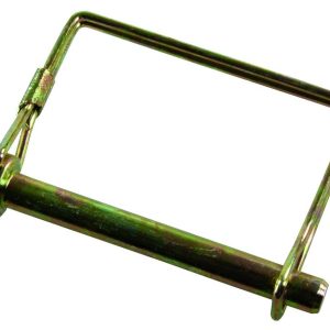 JR Products Trailer Coupler Safety Pin Clip, 5/16 Inch Diameter X 2-9/16 Inch Usable Length, With Snap Lock Bail Lock, Zinc Plated, Steel – 01244