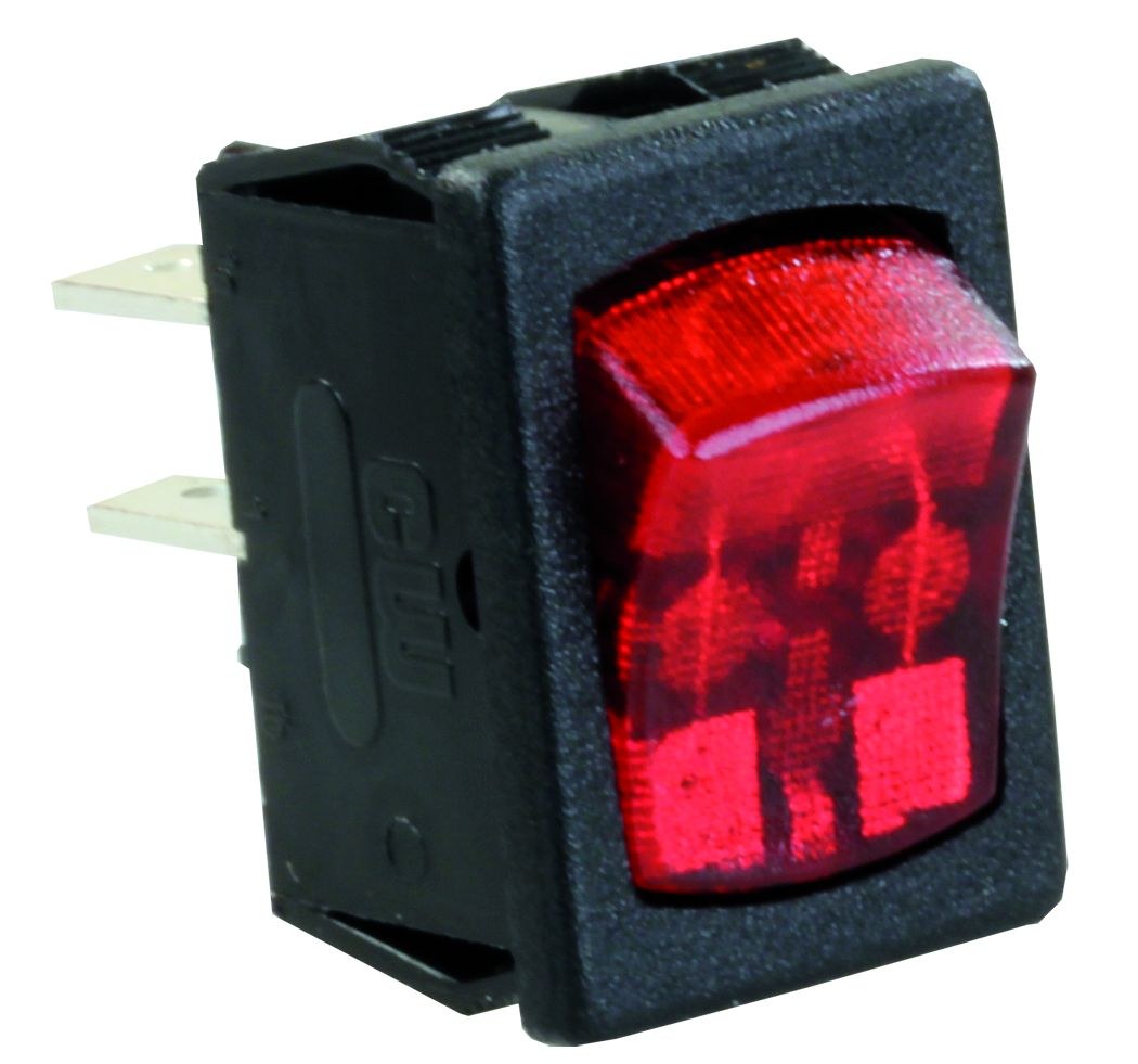 JR Products Multi Purpose Switch, 12 Volt, 10 Amp at 125 Volt AC/ 6 Amp at 250 Volt AC/ 15 Amp at 12 Volt DC, Single Pole Single Throw (spst) – 12765