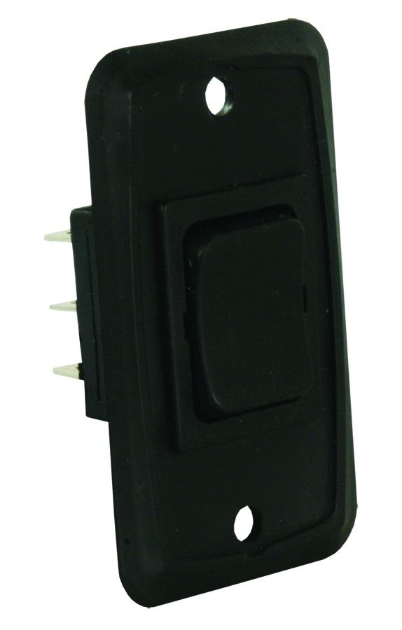 JR Products Multi Purpose Switch, 12 Volt, 20 Amp at 125 Volt AC/ 15 Amp at 250 Volt AC/ 40 Amp at 12 Volt DC, Double Pole Double Throw – 12825