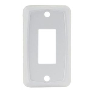 JR Products Multi Purpose Switch Faceplate, Single Switch Opening, 1.125 Inch X 0.550 Inch (switch Cutout) – 12845