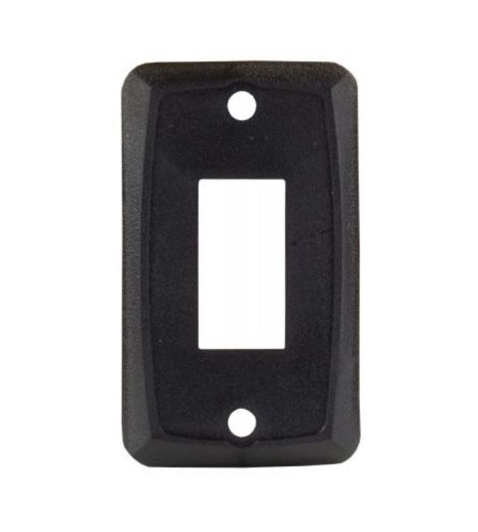 JR Products Multi Purpose Switch Faceplate, Single Switch Opening, 1.125 Inch X 0.550 Inch (switch Cutout) – 12855
