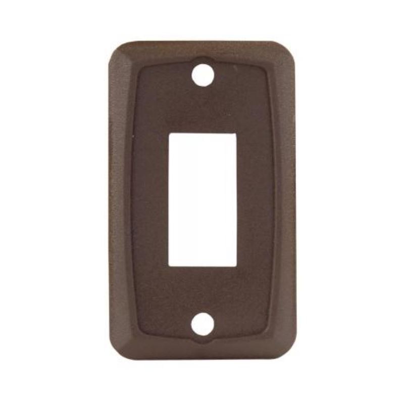 JR Products Multi Purpose Switch Faceplate, Single Switch Opening, 1.125 Inch X 0.550 Inch (switch Cutout) – 12865